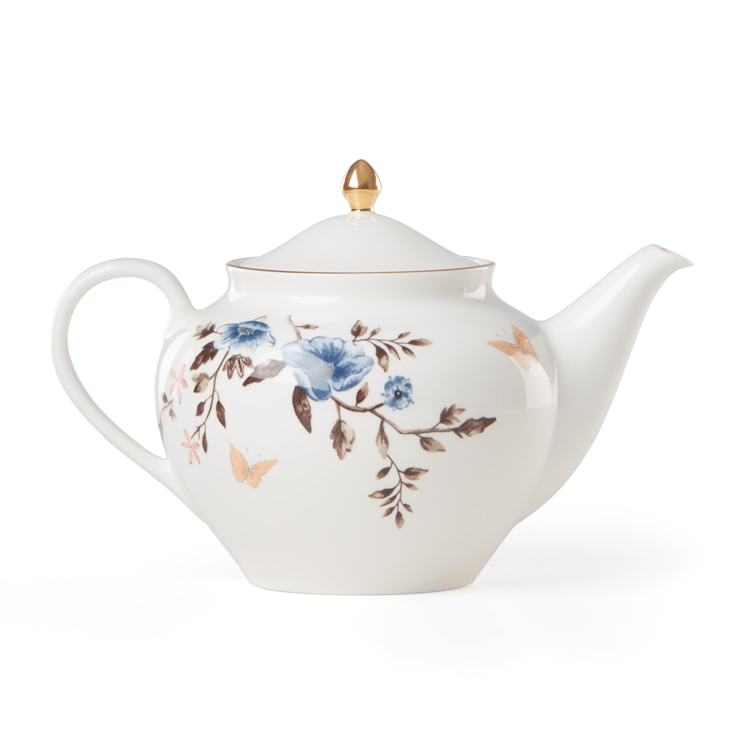 Amazon.com | Lenox Sprig & Vine Teapot, 2.00 LB, Multi: Cup
